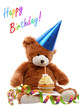 Photo: Happy birthday teddy bear Happy birthday teddy bear