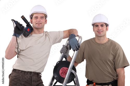 Photo: Team of tradespeople Team of tradespeople