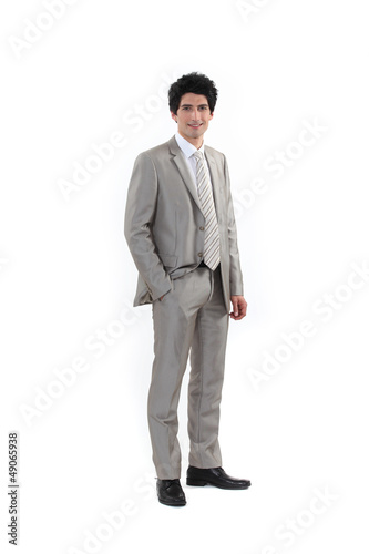 Photo: Young graduate businessman Young graduate businessman