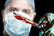 Photo: Surgeon with scalpel Surgeon with scalpel