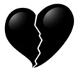 Broken heart design
