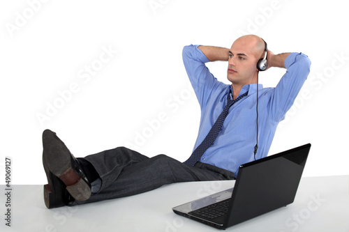 Photo: Relax in the office Relax in the office
