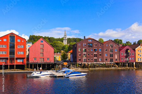 Photo: Cityscape of Trondheim, Norway Cityscape of Trondheim, Norway