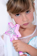 Little girl dress as fairy