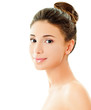 Beautiful Girl face. Perfect skin