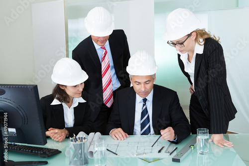 Photo: Meeting of architects or structural engineers Meeting of architects or structural engineers