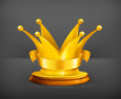 Golden crown