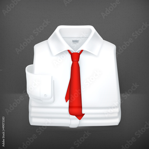 Vector: White Dress shirt White Dress shirt