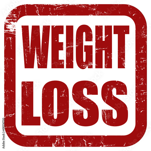 Illustration: Grunge Stempel rot WEIGHT LOSS Grunge Stempel rot WEIGHT LOSS