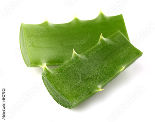 Photo: Aloe vera slices Aloe vera slices