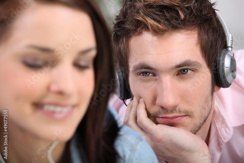 Photo: Man lusting after a woman Man lusting after a woman