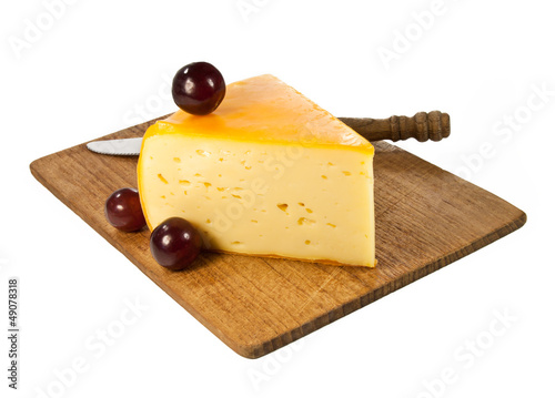 Photo: Käse und Weintrauben Käse und Weintrauben
