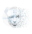 Compute-minded abstract vector artwork