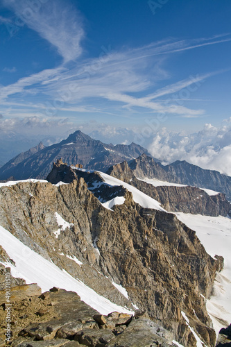 Photo: Vista dal Gran Paradiso Vista dal Gran Paradiso