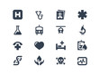 Medical and health care icons