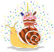 Birthday snail