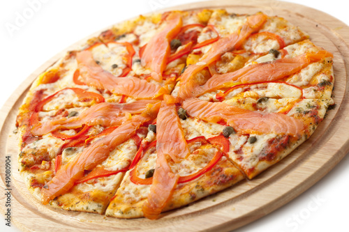 Photo: Seafood Pizza Seafood Pizza