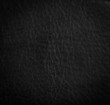 Luxury Genuine Black Leather Texture or Background