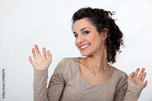 Photo: Delighted woman Delighted woman