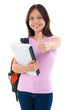 Asian college student