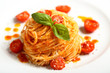 pasta italiana spaghetti al pomodoro