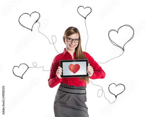 Photo: Internet love Internet love