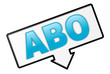 Pfeil Schild ABO