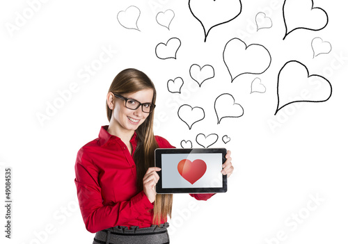 Photo: Internet love Internet love