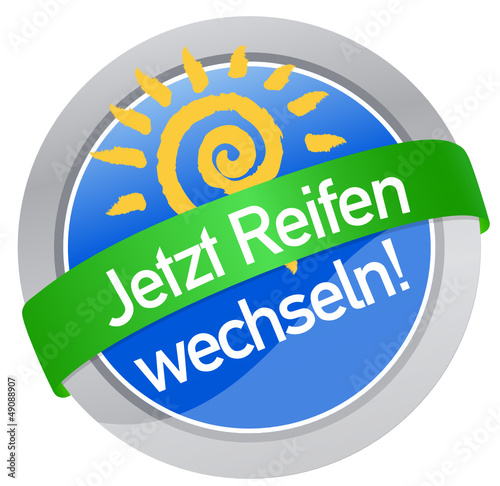 Vector: Jetzt Reifen wechseln Jetzt Reifen wechseln