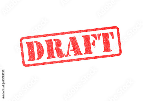 Illustration: DRAFT DRAFT