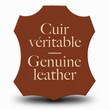 Icône cuir véritable