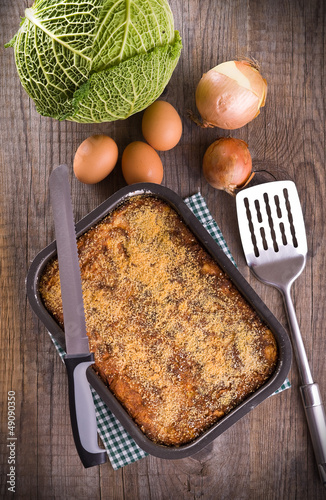 Photo: Vegetable pie. Vegetable pie.
