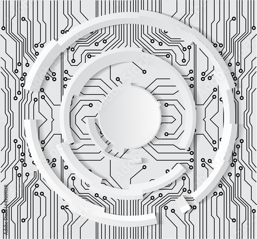Vector: tech background tech background