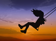 Swinging child