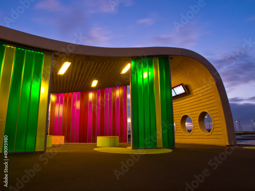 Photo: Modern design busstop Modern design busstop