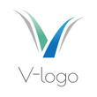 V logo