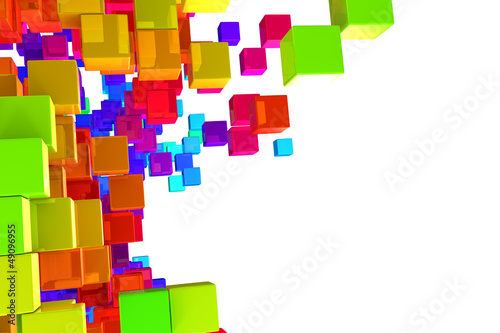Illustration: Colorful blocks Colorful blocks