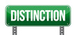 Distinction Road Sign