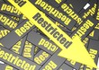 Restricted banner