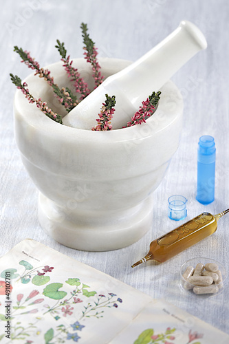 Photo: Médecine par les plantes - Symbole Médecine par les plantes - Symbole