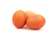 Drei braune Eier