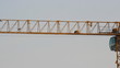 Lifting construction crane. construction site 