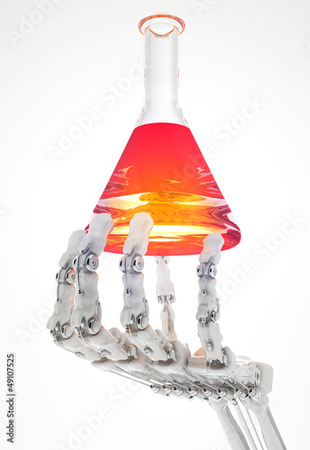 Illustration: Chemical experiment Chemical experiment