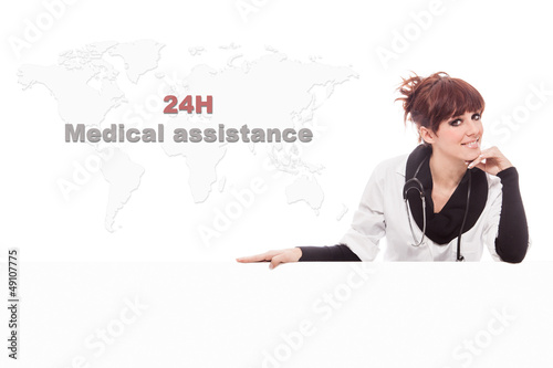 Photo: Conceptual photo of Medical Assistance Conceptual photo of Medical Assistance