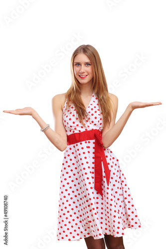 Photo: Woman in red dress Woman in red dress