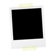 Polaroids mit Klebestreifen