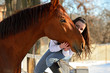 Girl with Horse