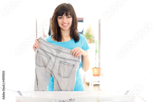 Photo: Housewife working Housewife working