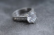 big diamond engagement ring