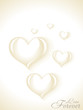 abstract love card